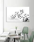 Obraz Hracie kocky s bodkami, dice